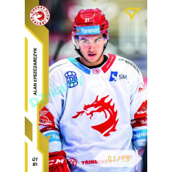 2022/23 Sportzoo ELH 2. série #258 Alan Lysczarczyk Gold xx/19