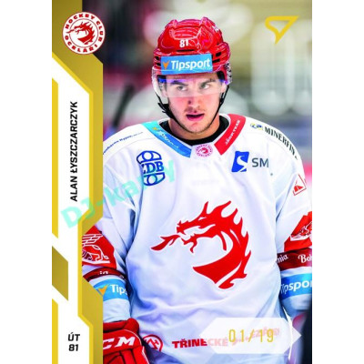 2022/23 Sportzoo ELH 2. série #258 Alan Lysczarczyk Gold xx/19