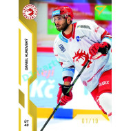 2022/23 Sportzoo ELH 2. série #257 Daniel Kurovský Gold xx/19