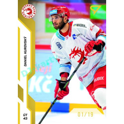 2022/23 Sportzoo ELH 2. série #257 Daniel Kurovský Gold xx/19
