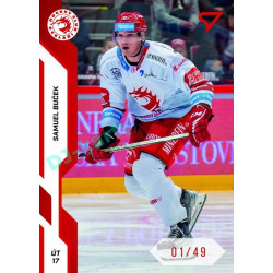 2022/23 Sportzoo ELH 2. série #254 Samuel Buček Red xx/49
