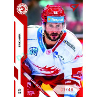2022/23 Sportzoo ELH 2. série #256 Erik Hrňa Red xx/49