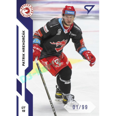 2022/23 Sportzoo ELH 1. série #011 Patrik Hrehorčák Blue xx/99