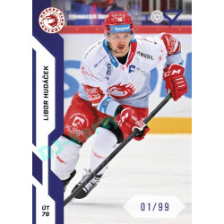 2022/23 Sportzoo ELH 1. série #012 Libor Hudáček Blue xx/99