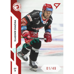 2022/23 Sportzoo ELH 1. série #018 Vladimír Svačina Red xx/49