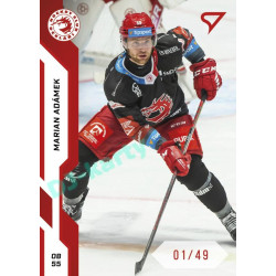 2022/23 Sportzoo ELH 1. série #003 Marian Adámek Red xx/49