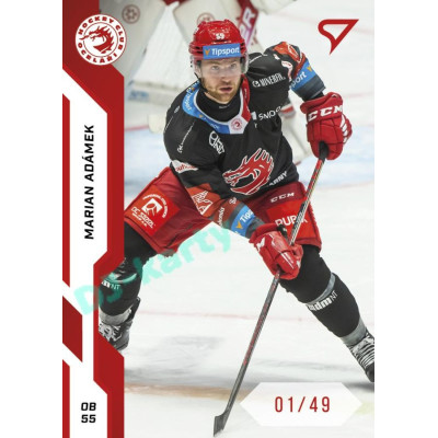 2022/23 Sportzoo ELH 1. série #003 Marian Adámek Red xx/49