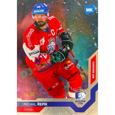 2021/22 MK reprezentace #001 Michal Řepík EHT Universe level 1 1of88
