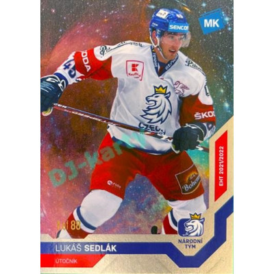 2021/22 MK reprezentace #012 Lukáš Sedlák EHT Universe level 1 1of88