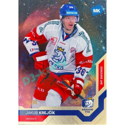 2021/22 MK reprezentace #016 Jakub Krejčík EHT Universe level 1 1of88