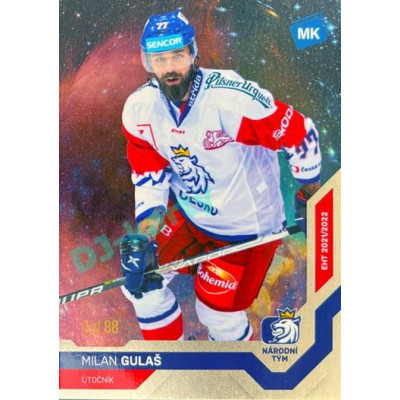 2021/22 MK reprezentace #002 Milan Gulaš EHT Universe level 1 1of88