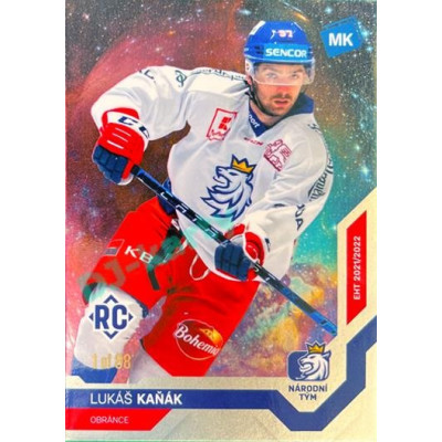 2021/22 MK reprezentace #027 Lukáš Kaňák RC EHT Universe level 1 1of88