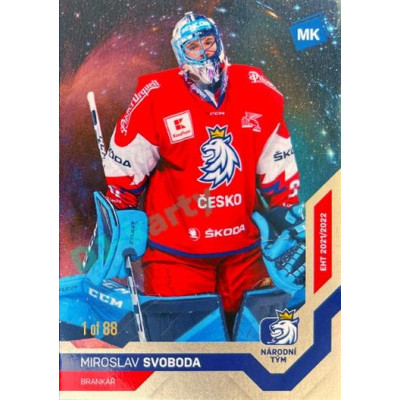 2021/22 MK reprezentace #033 Miroslav Svoboda EHT Universe level 1 1of88