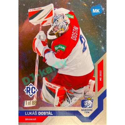 2021/22 MK reprezentace #035 Lukáš Dostál RC MS Universe level 1 1of88