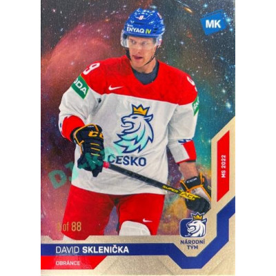 2021/22 MK reprezentace #043 David Sklenička MS Universe level 1 1of88