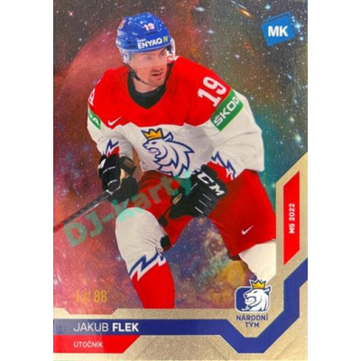 2021/22 MK reprezentace #049 Jakub Flek MS Universe level 1 1of88