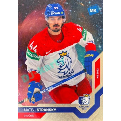 2021/22 MK reprezentace #055 Matěj Stránský MS Universe level 1 1of88