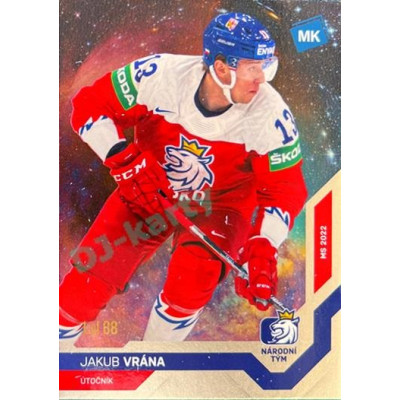 2021/22 MK reprezentace #056 Jakub Vrána MS Universe level 1 1of88