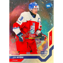 2021/22 MK reprezentace #067 Jan Myšák U20 Universe level 1 1of88
