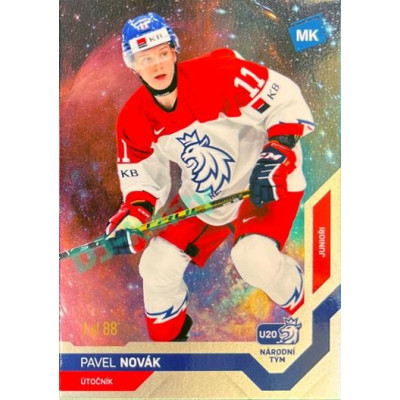 2021/22 MK reprezentace #068 Pavel Novák U20 Universe level 1 1of88