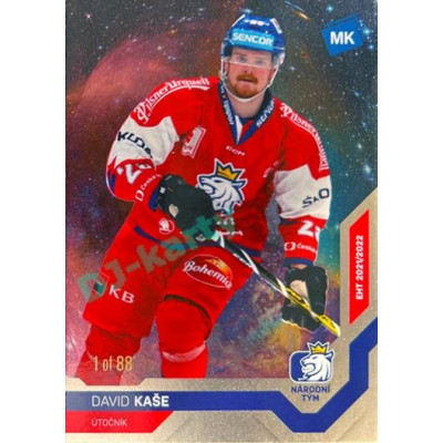 2021/22 MK reprezentace #007 David Kaše EHT Universe level 1 1of88