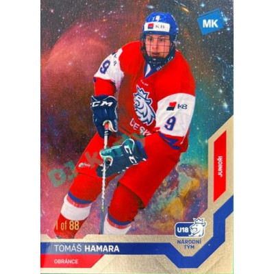 2021/22 MK reprezentace #074 Tomáš Hamara U18 Universe level 1 1of88