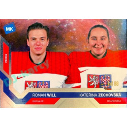2021/22 MK reprezentace #078 R. Will / K. Zechovská ZOH Universe level 1 1of88