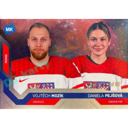 2021/22 MK reprezentace #083 V. Mozík / D. Pejšová ZOH Universe level 1 1of88