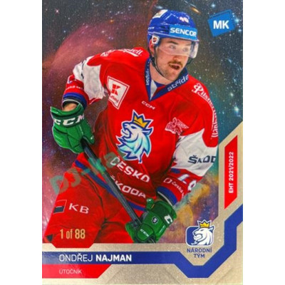 2021/22 MK reprezentace #009 Ondřej Najman EHT Universe level 1 1of88