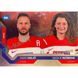 2021/22 MK reprezentace #091 D. Krejčí / N. Mlýnková ZOH Universe level 1 1of88