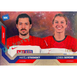 2021/22 MK reprezentace #097 M. Stránský / L. Serdar ZOH Universe level 1 1of88
