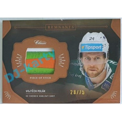 2020/21 OFS 1. série Vojtěch Polák #RPS-VPO 28/75 Game Used Remnants