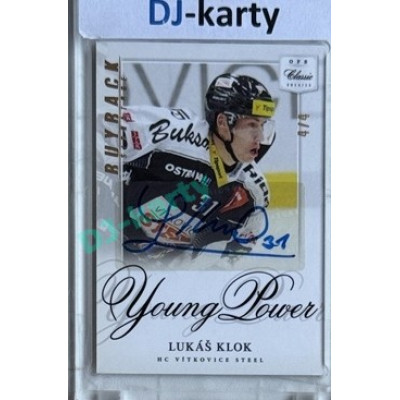 Buyback Signature OFS 14/15 #YP-27 Young Power Lukáš Klok x/4