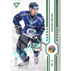 2024/25 Sportzoo ELH 1. serie #148 Patrik Demel Green Glitter xx/30