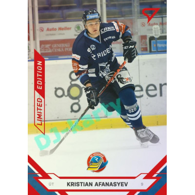 2021/22 Sportzoo TIPSPORT ELH 2. série #337 Kristian Afanasyev Red xx/49