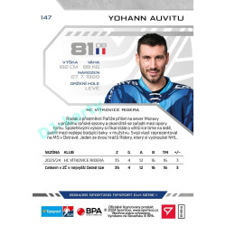 2024/25 Sportzoo ELH 1. serie #147 Yohann Auvitu