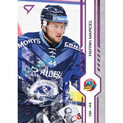 2024/25 Sportzoo ELH 1. serie #151 Patrik Marcel Purple Iceberg xx/60