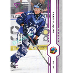 2024/25 Sportzoo ELH 1. serie #154 Jindřich Abdul Purple Iceberg xx/60