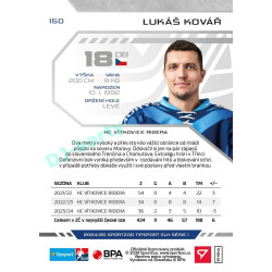 2024/25 Sportzoo ELH 1. serie #150 Lukáš Kovář