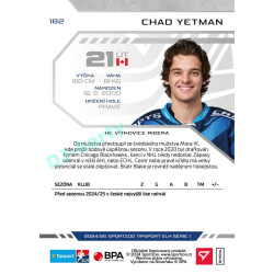 2024/25 Sportzoo ELH 1. serie #162 Chad Yetman