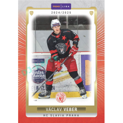 2024/25 Goal Cards Maxa liga 1. série #SLA-10 Václav Veber Parallel 1of15