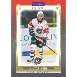 2024/25 Goal Cards Maxa liga 1. série #CHOM-12 Viktor Hübl Parallel 1of40