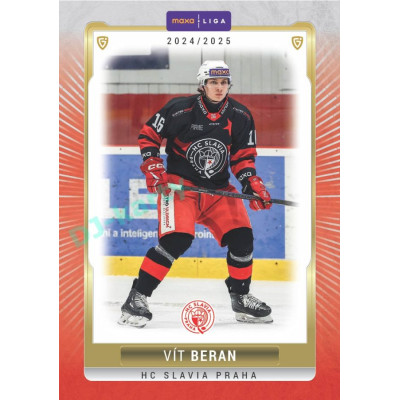 2024/25 Goal Cards Maxa liga 1. série #SLA-09 Vít Beran Parallel 1of15