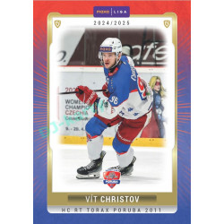 2024/25 Goal Cards Maxa liga 1. série #POR-19 Vít Christov Parallel 1of40