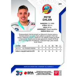 2022/23 Sportzoo ELH 2. série #311 Petr Chlán