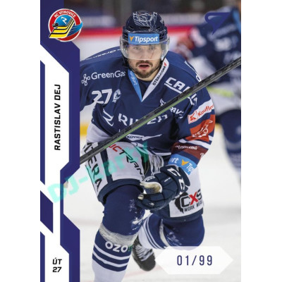 2022/23 Sportzoo ELH 1. série #136 Rastislav Dej Blue xx/99