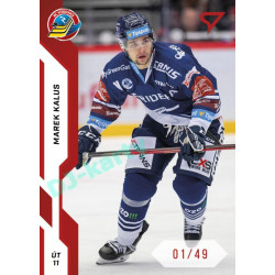 2022/23 Sportzoo ELH 1. série #138 Marek Kalus Red xx/49