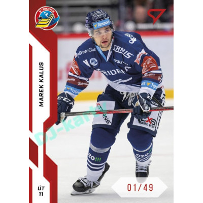 2022/23 Sportzoo ELH 1. série #138 Marek Kalus Red xx/49