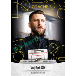 2022/23 Goal Cards Chance Liga 1. série #05 Vojtěch Šik Coach´s