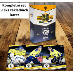 2024/25 Goal Cards Maxa liga 1. série kompletní set 23ks řadových karet Zlína 30 let od finále